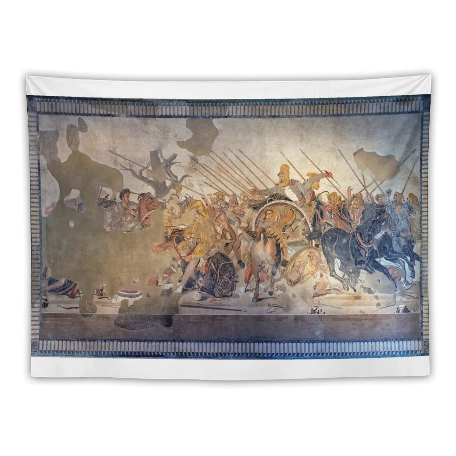 Battle of Alexander the Great and Darius III mosaic Tapestry Decorative Paintings Home Supplies Wall Coverings Tapestry
Battle of Alexander the Great and Darius III mosaic Tapestry Decorative Paintings Home Supplies Wall Coverings Tapestry