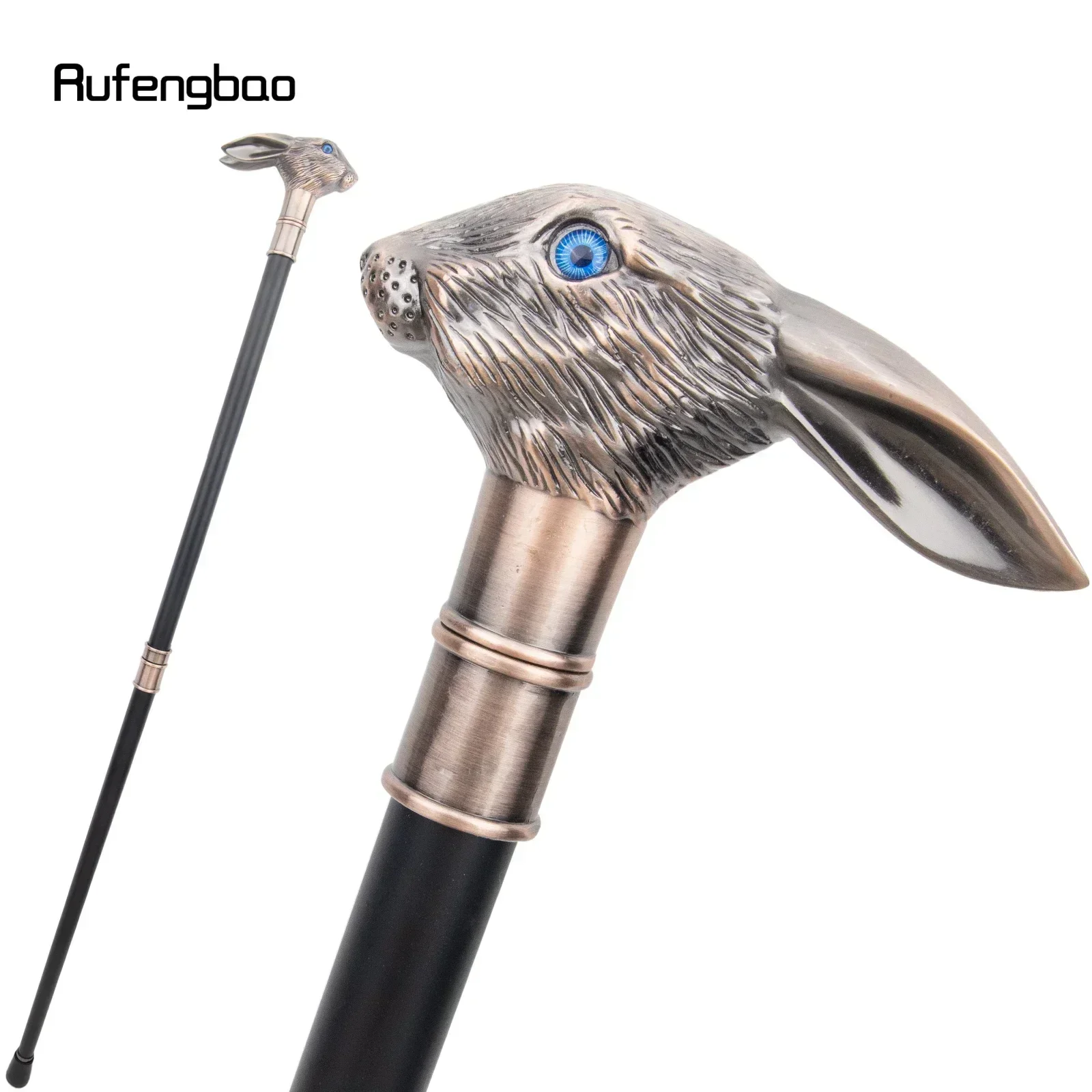 Red Copper Rabbit Long Ear Gentleman Walking Cane Fashion Walking Stick Gentleman Performance stage Cane 92cm
Red Copper Rabbit Long Ear Gentleman Walking Cane Fashion Walking Stick Gentleman Performance stage Cane 92cm