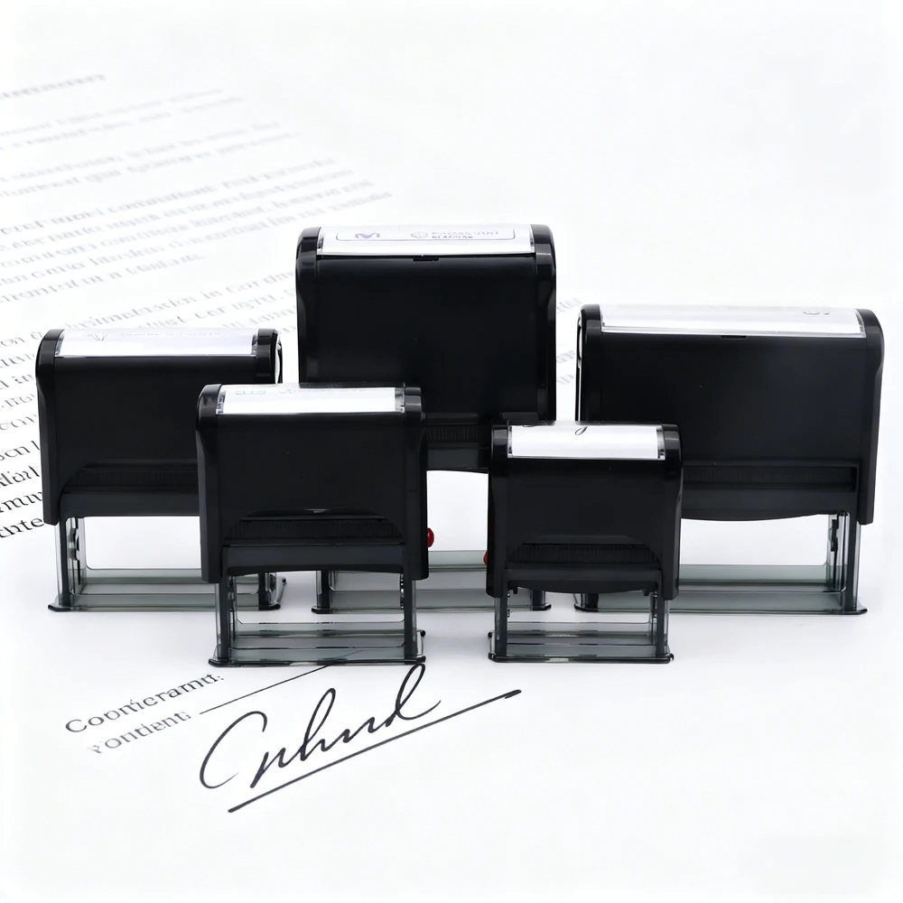 Customized Name Address Self-Inking Stamp Personalized Rubber Stamp 5 Sizes 5 Colors for Office Business File
Customized Name Address Self-Inking Stamp Personalized Rubber Stamp 5 Sizes 5 Colors for Office Business File