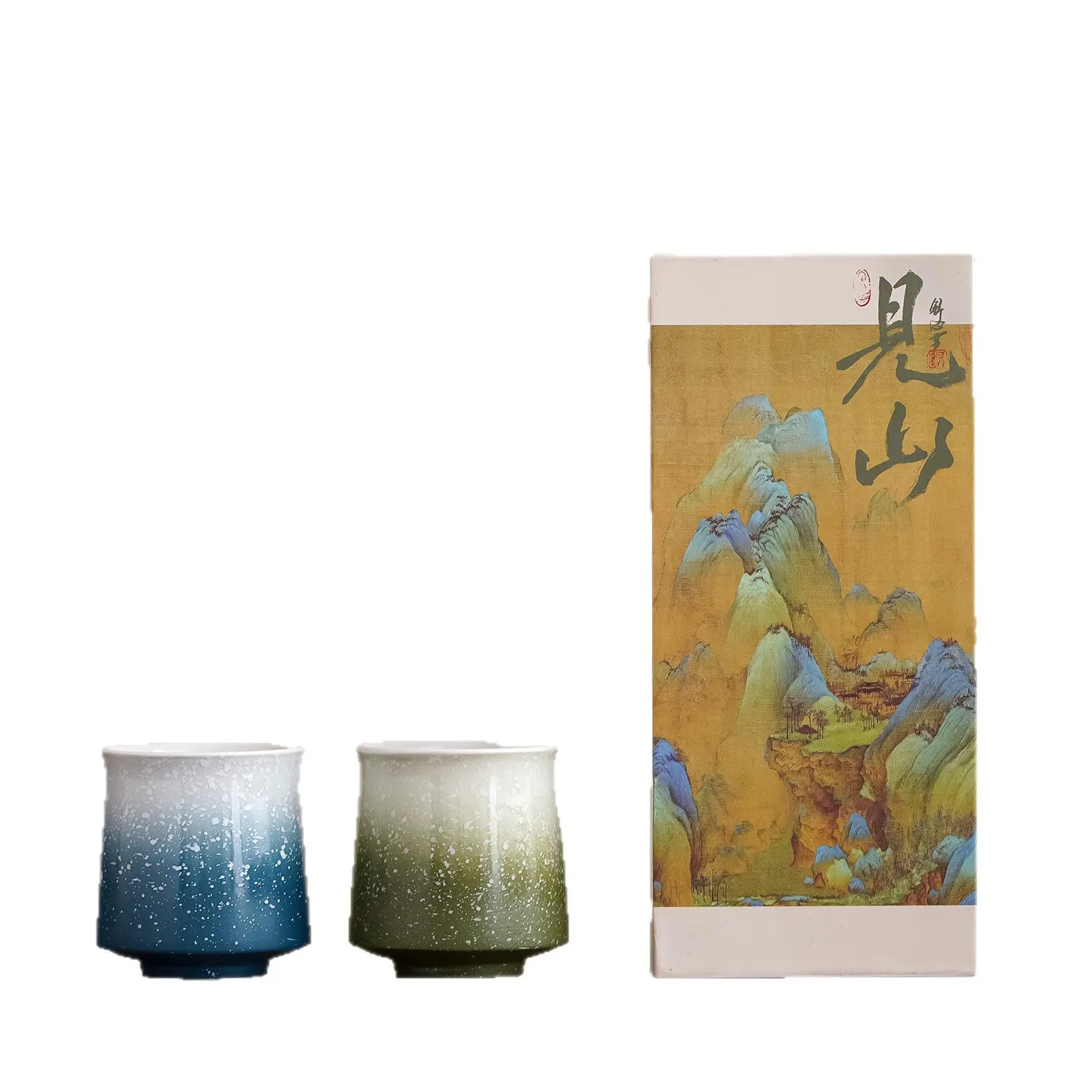 CX gradual change teacup master cup household kung fu tea set ceramic single cup tea cup
CX gradual change teacup master cup household kung fu tea set ceramic single cup tea cup