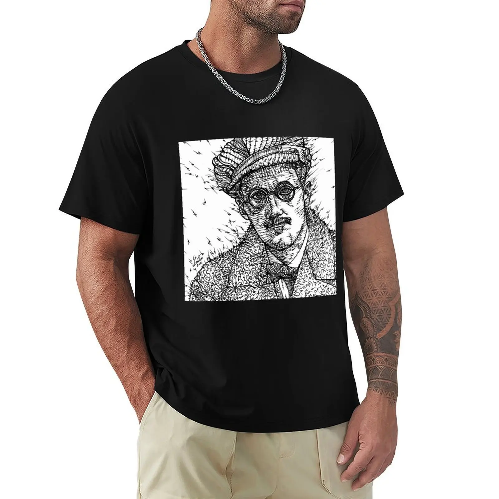 JAMES JOYCE - ink portrait .1 T-Shirt luxury designer plus size clothes topping man clothes clothes for men
JAMES JOYCE - ink portrait .1 T-Shirt luxury designer plus size clothes topping man clothes clothes for men