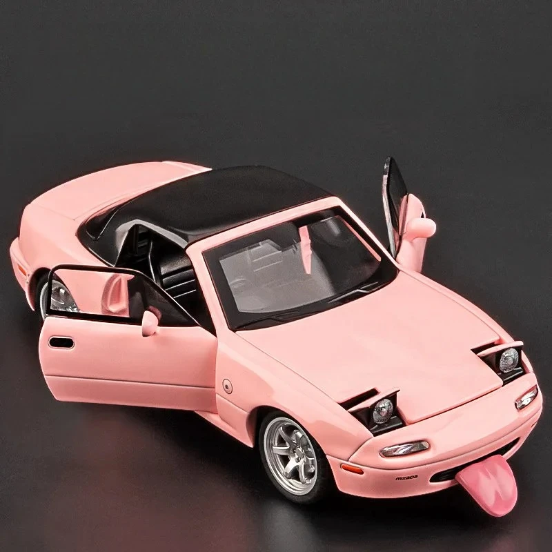 1:32 MAZDA MX-5 Alloy Sports Car Model Diecasts Metal Racing Car Vechiles Model Sound Light Simulation Collection Kids Toys Gift
1:32 MAZDA MX-5 Alloy Sports Car Model Diecasts Metal Racing Car Vechiles Model Sound Light Simulation Collection Kids Toys Gift