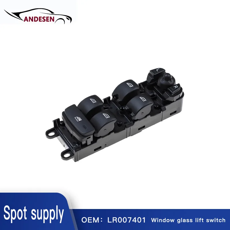 LR007401 is suitable for Land Rover Freelander 2 front window glass lift switch
LR007401 is suitable for Land Rover Freelander 2 front window glass lift switch
