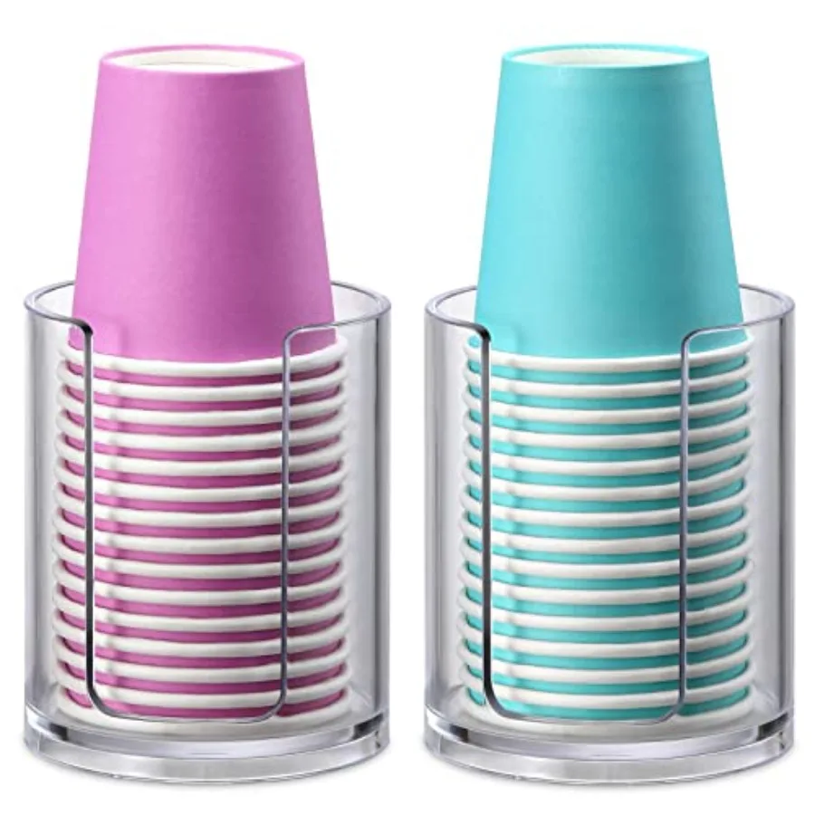 Bathroom Cup Dispenser, 2 Pack Mouthwash Cups Holder, Small Disposable Paper Cup Holders For Rinsing Cups On Bathroom Vanity Co
Bathroom Cup Dispenser, 2 Pack Mouthwash Cups Holder, Small Disposable Paper Cup Holders For Rinsing Cups On Bathroom Vanity Co