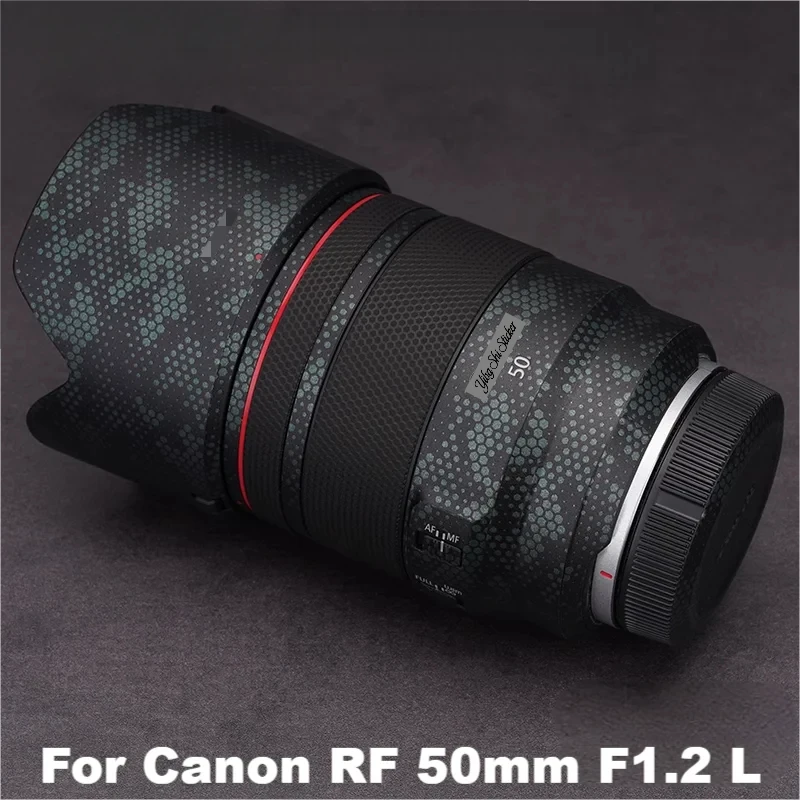 For Canon RF 50mm F1.2 L USM Anti-Scratch Camera Lens Sticker Coat Wrap Protective Film Body Protector Skin Cover
For Canon RF 50mm F1.2 L USM Anti-Scratch Camera Lens Sticker Coat Wrap Protective Film Body Protector Skin Cover