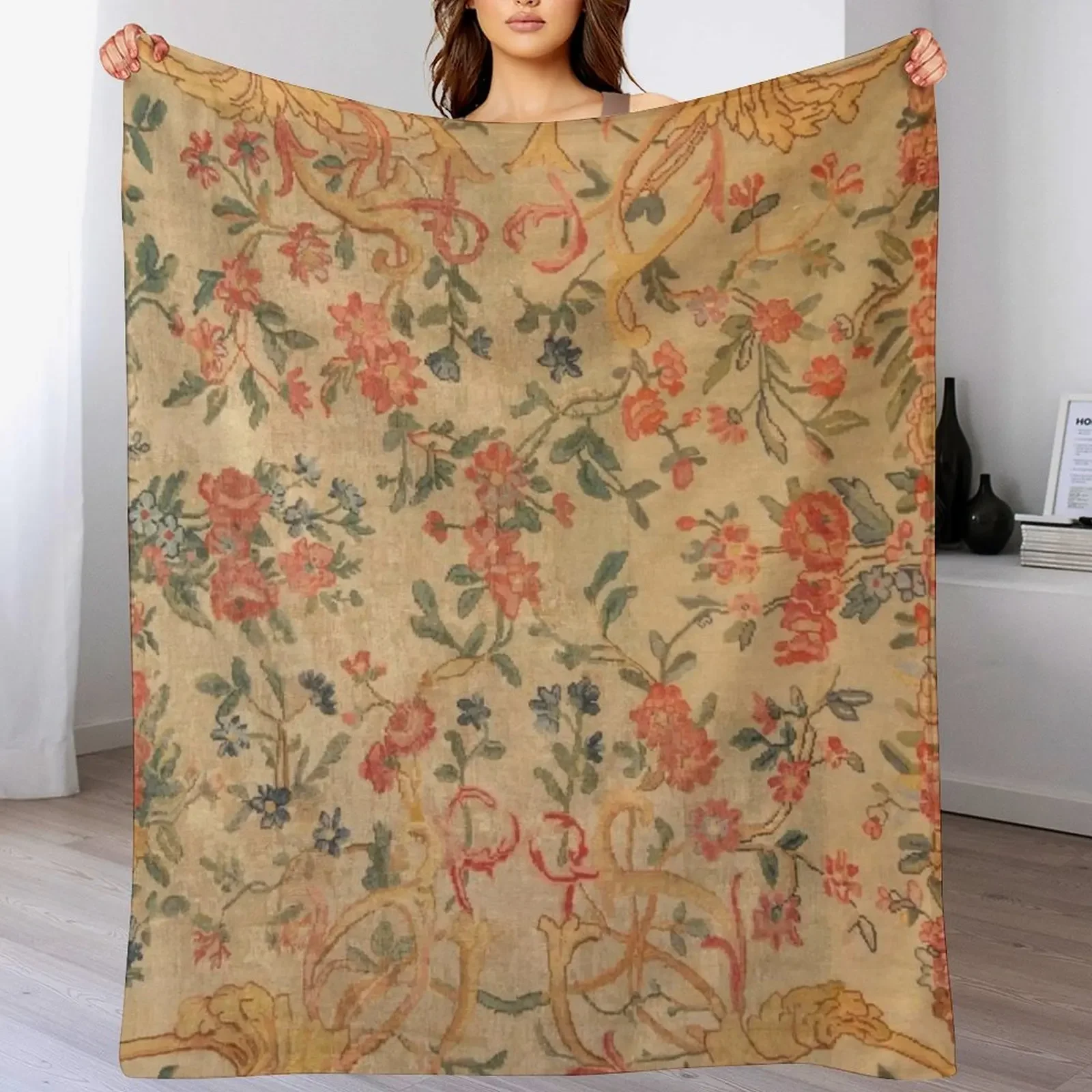 Antique French Savonnerie Rug Print Throw Blanket Luxury Brand Summer Beddings cosplay anime Blankets
Antique French Savonnerie Rug Print Throw Blanket Luxury Brand Summer Beddings cosplay anime Blankets