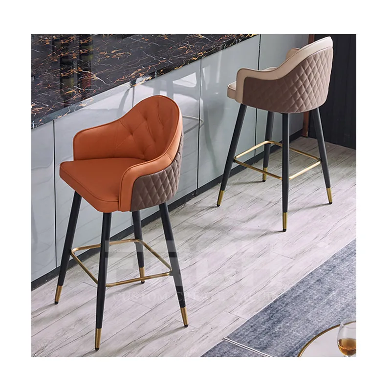 Customize Color Modern Stool Bar Leather Velvet Upholstery Industrial Counter Barstools Chairs
Customize Color Modern Stool Bar Leather Velvet Upholstery Industrial Counter Barstools Chairs