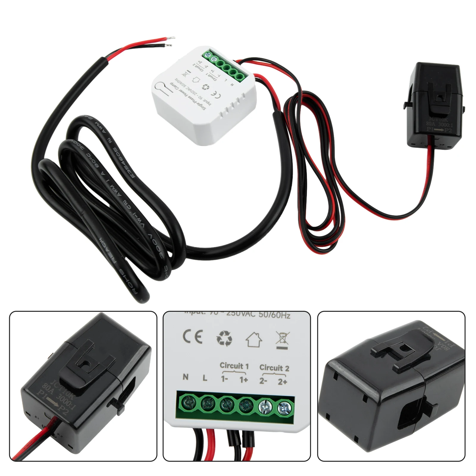 Power Monitor Energy Meter High Quality Home Electrical Supplies With Current Transformer Clamp Brand New Cable Protectors
Power Monitor Energy Meter High Quality Home Electrical Supplies With Current Transformer Clamp Brand New Cable Protectors