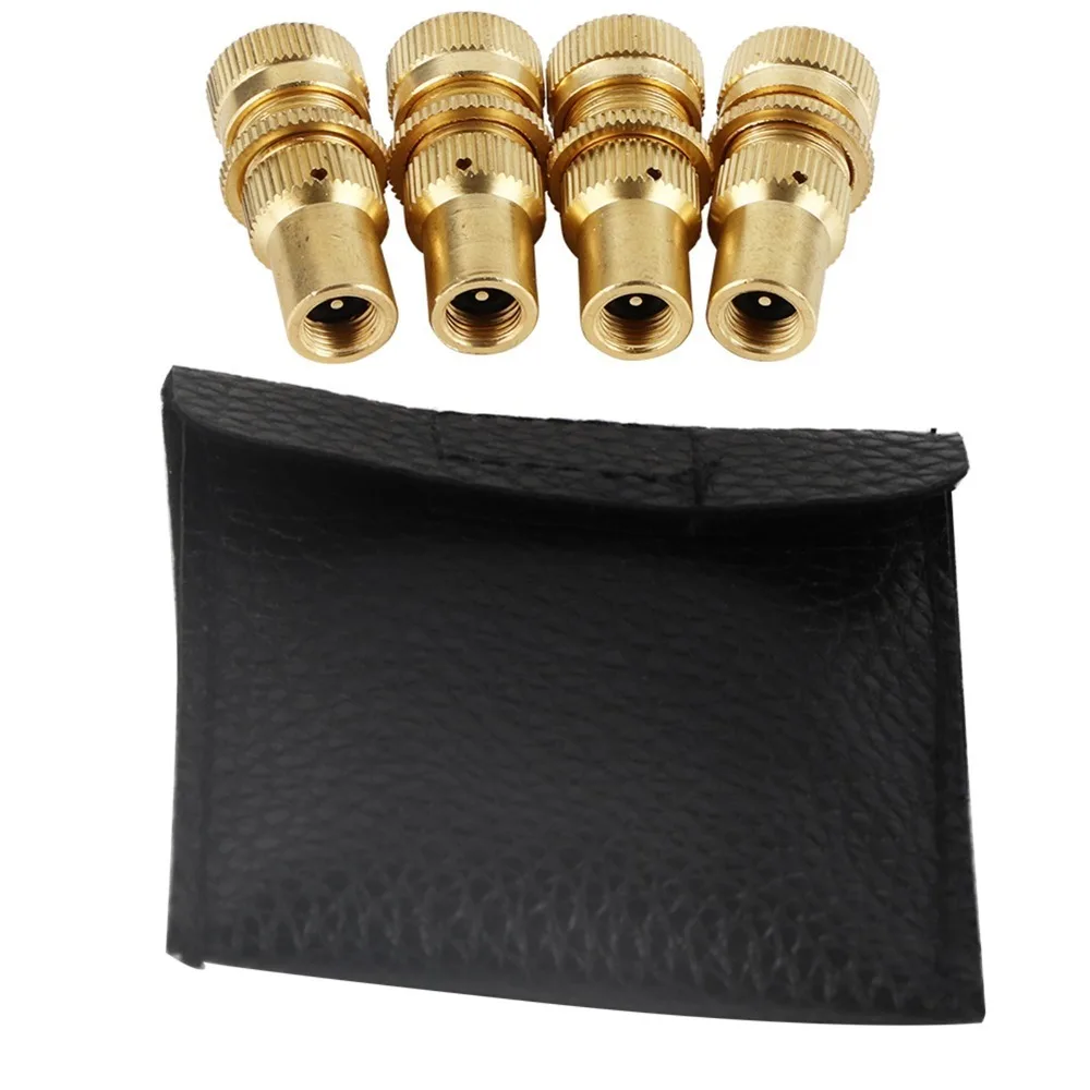 4PCS Alloy Tire Deflators Rust & Corrosion Resistant Universal Bleeder Valve Set With Storage Bag. Tire Pressure Relief Valve
4PCS Alloy Tire Deflators Rust & Corrosion Resistant Universal Bleeder Valve Set With Storage Bag. Tire Pressure Relief Valve