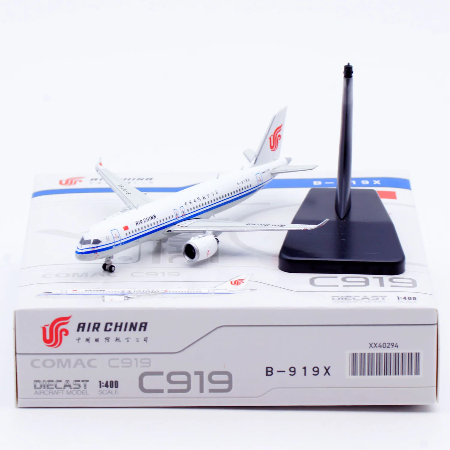 XX40294 Alloy Collectible Plane Gift JC Wings 1:400 Air China "StarAlliance" COMAC C919 Diecast Aircraft Jet Model B-919X
XX40294 Alloy Collectible Plane Gift JC Wings 1:400 Air China "StarAlliance" COMAC C919 Diecast Aircraft Jet Model B-919X