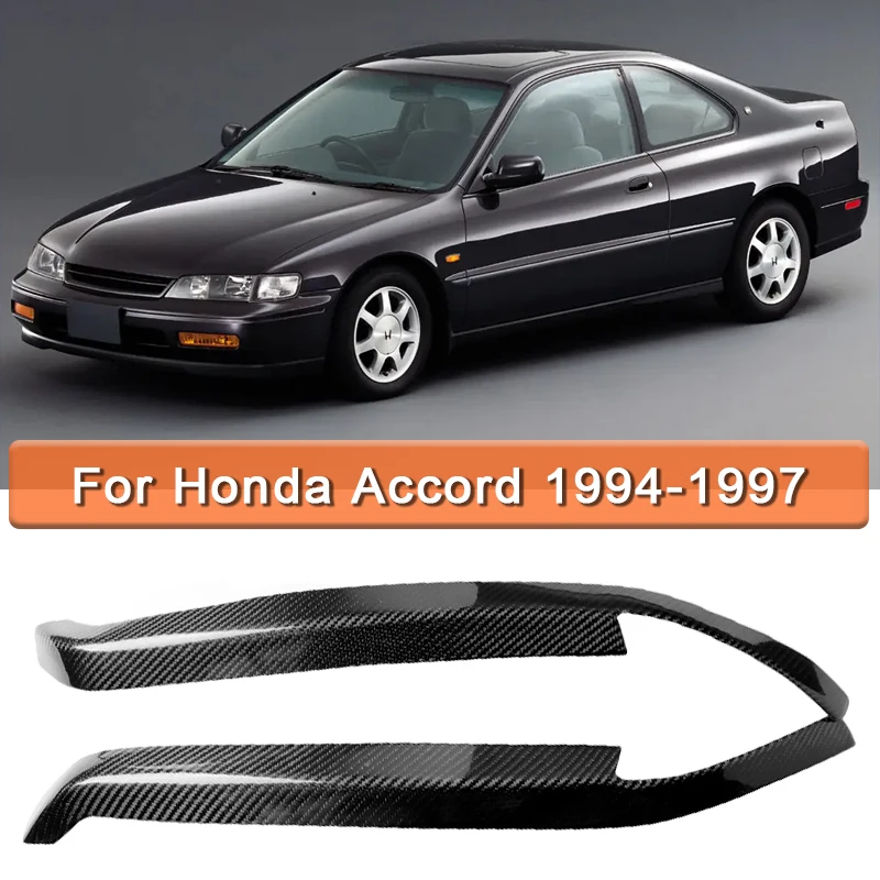 Embellishing cover for car headlights, stickers for eyelids, eyebrows, carbon fiber Real, for Honda Accord 1994 1995~1997
Embellishing cover for car headlights, stickers for eyelids, eyebrows, carbon fiber Real, for Honda Accord 1994 1995~1997