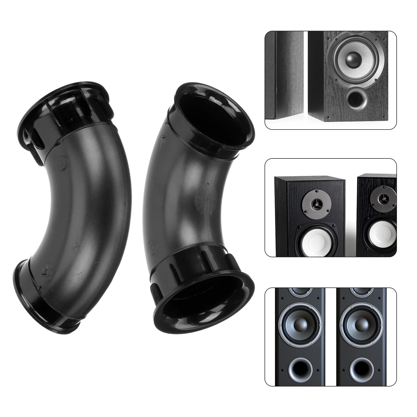 2Pcs High Quality Plastic Bass Reflex Tube Speaker Port Tube Outlet for Car Home Speaker Cabinet Voice Outlet Accessory
2Pcs High Quality Plastic Bass Reflex Tube Speaker Port Tube Outlet for Car Home Speaker Cabinet Voice Outlet Accessory