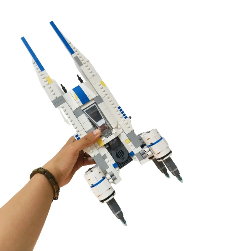 378 шт. MOC Star BatterJyn's Корабль Rogue One Премиум Космический корабль DIY Модель Строительные блоки Игрушки на день рождения Подарок 
378 шт. MOC Star BatterJyn's Корабль Rogue One Премиум Космический корабль DIY Модель Строительные блоки Игрушки на день рождения Подарок