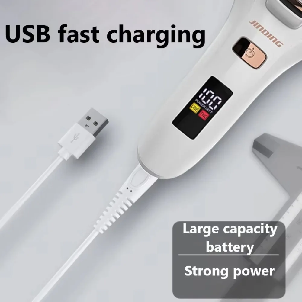 2-скоростная электрическая перезаряжаемая пилка для ног, устраняющая омертвевшую кожу ног, водонепроницаемые электрические шлифовальные инструменты для педикюра
2-скоростная электрическая перезаряжаемая пилка для ног, устраняющая омертвевшую кожу ног, водонепроницаемые электрические шлифовальные инструменты для педикюра