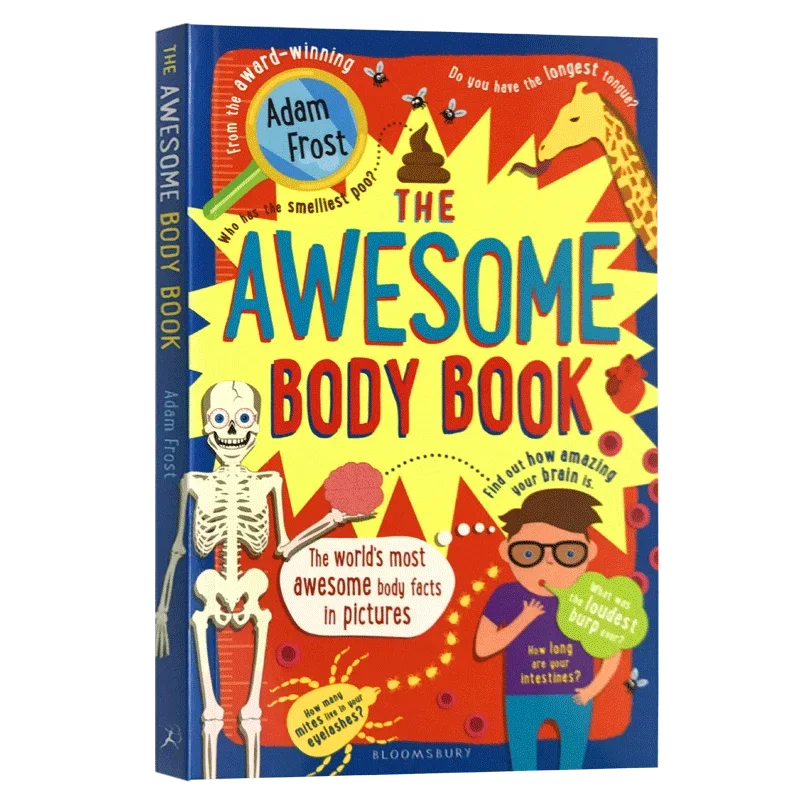 The Awesome Body Book, Children's books aged 7 8 9 10 11 English Popular science picture books, 9781408862353
The Awesome Body Book, Children's books aged 7 8 9 10 11 English Popular science picture books, 9781408862353