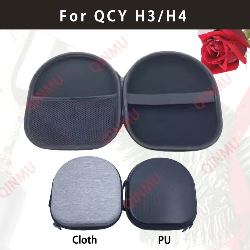 For QCY H3/H4 Headphones Carrying Case, Storage Box, Protective Hard Shell, Dust Bag
For QCY H3/H4 Headphones Carrying Case, Storage Box, Protective Hard Shell, Dust Bag