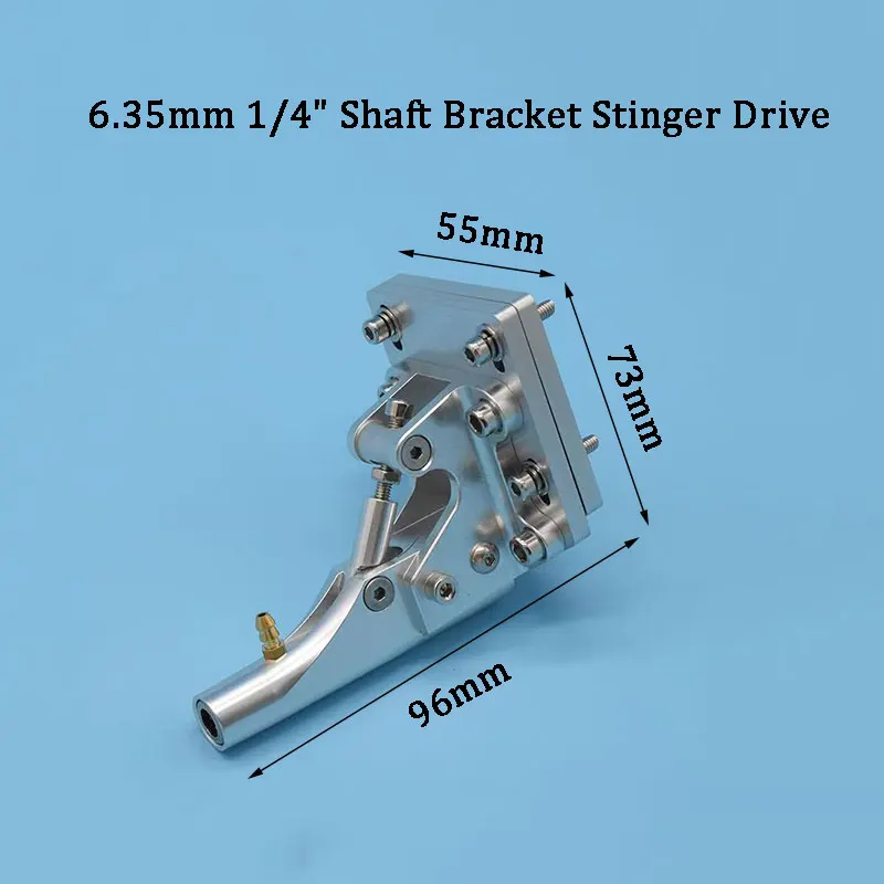 Rc Boat 6.35mm 1/4" Flexible Shaft Strut Adjustable Axle/Shaft Bracket Stinger Drive For Gasoline/Nitro RC Racing Boat Speed V
Rc Boat 6.35mm 1/4" Flexible Shaft Strut Adjustable Axle/Shaft Bracket Stinger Drive For Gasoline/Nitro RC Racing Boat Speed V