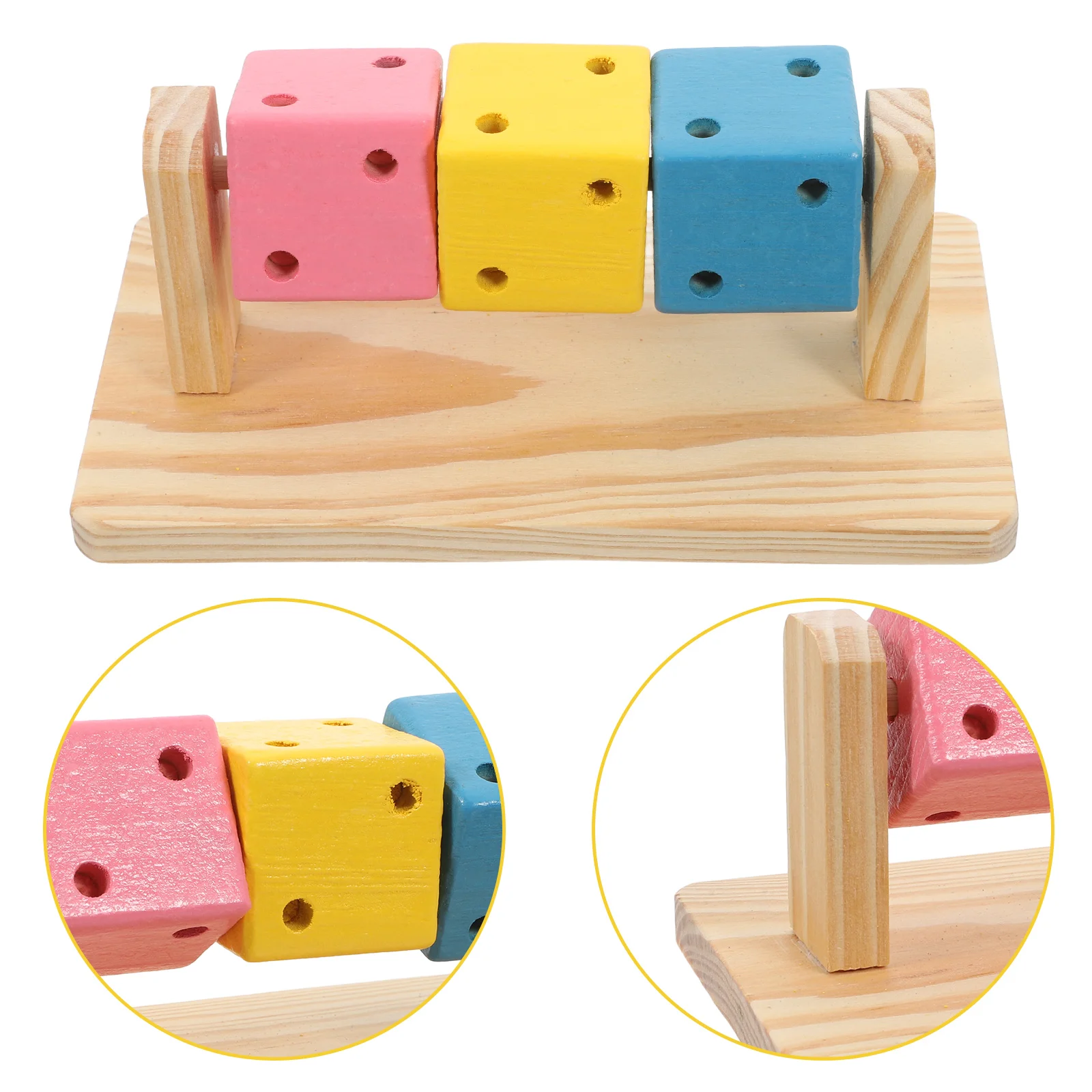 Wooden Hamster Toys Chew Toys Bite Resistant Guinea Pigs Chinchillas Small Animals Playing Teeth Grinding Natural Wood
Wooden Hamster Toys Chew Toys Bite Resistant Guinea Pigs Chinchillas Small Animals Playing Teeth Grinding Natural Wood