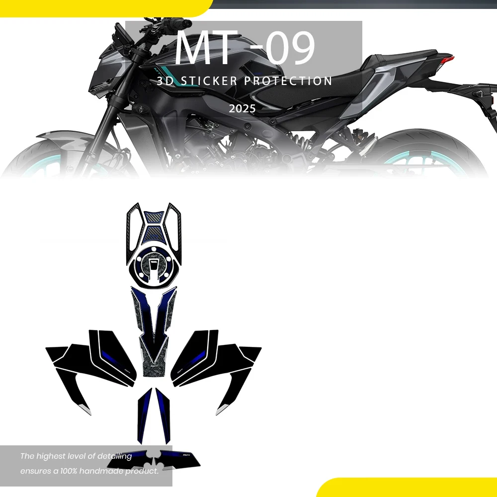 For MT-09 SP MT 09 2024 2025 3D Motorcycle Tank Pad Sticker Kit Motorcycle Accessories Protection
For MT-09 SP MT 09 2024 2025 3D Motorcycle Tank Pad Sticker Kit Motorcycle Accessories Protection