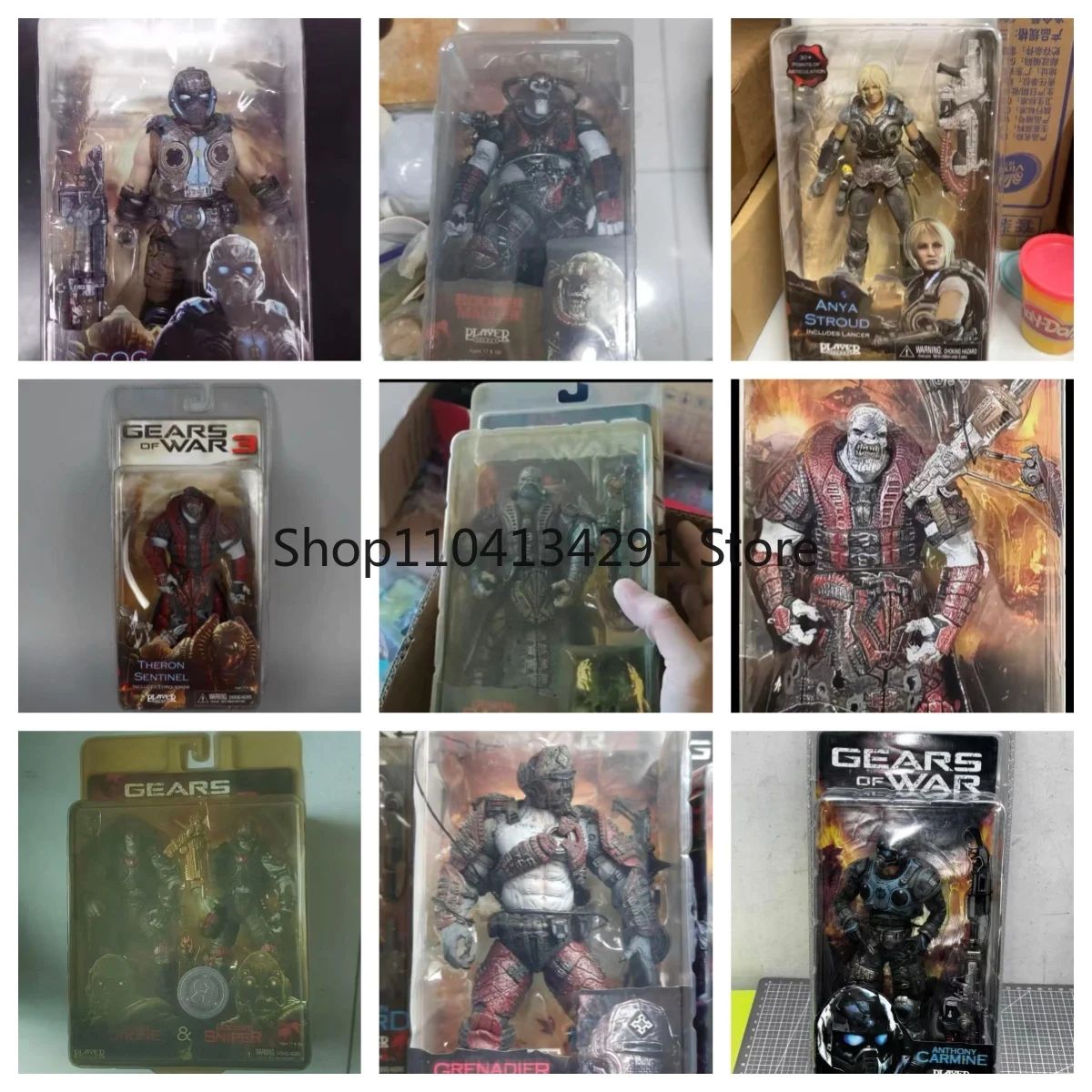 Оригинальные Storm Toys Gears of War, полная серия, фигурки солдат, 6-дюймовый Beast Rider, 18 см, шарнирная фигурка, коллекционный подарок
Оригинальные Storm Toys Gears of War, полная серия, фигурки солдат, 6-дюймовый Beast Rider, 18 см, шарнирная фигурка, коллекционный подарок