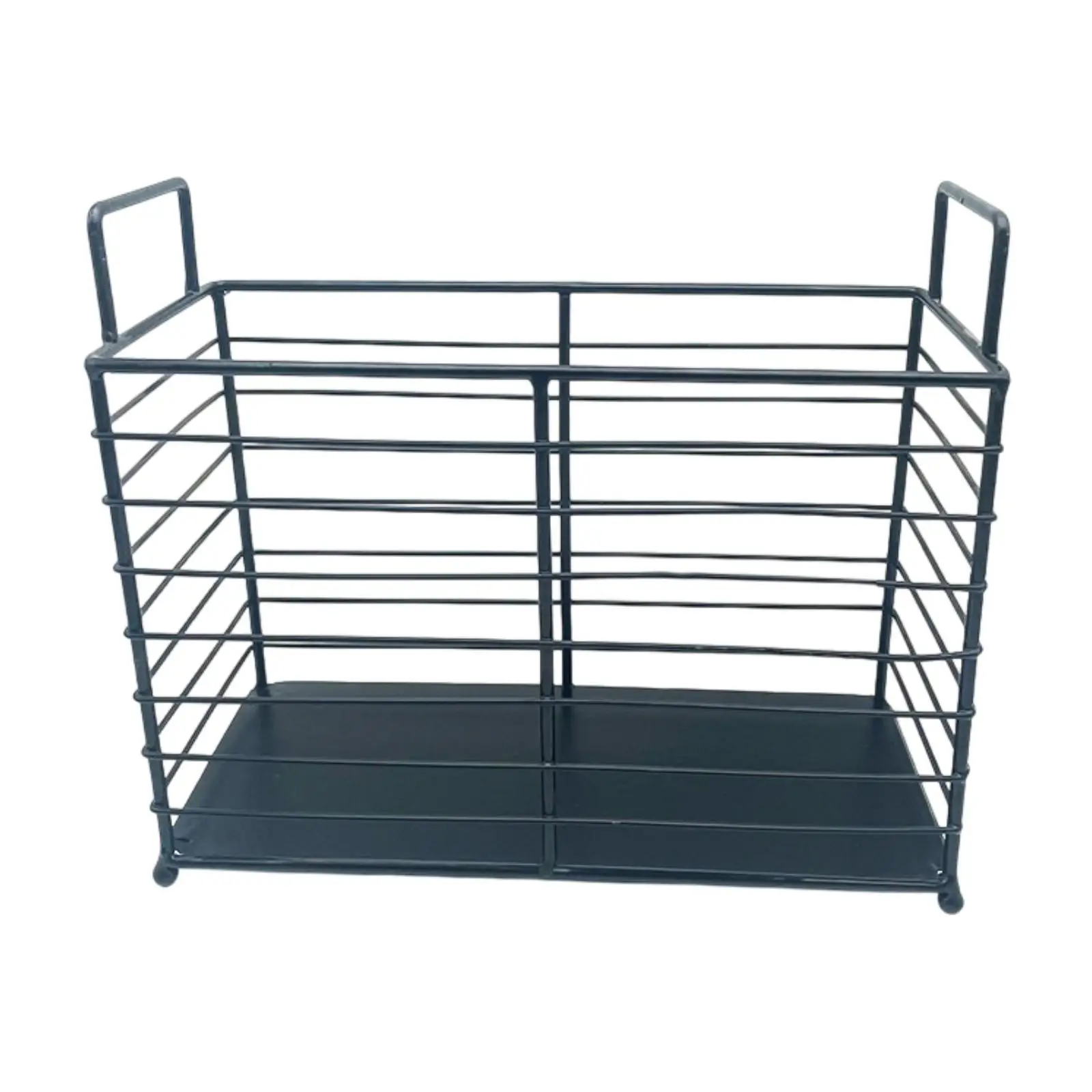 File Holder Office Supplies Storage Basket Versatile Magazine Bin Iron with Handle File Organizer for Office Desktop Newspapers
File Holder Office Supplies Storage Basket Versatile Magazine Bin Iron with Handle File Organizer for Office Desktop Newspapers
