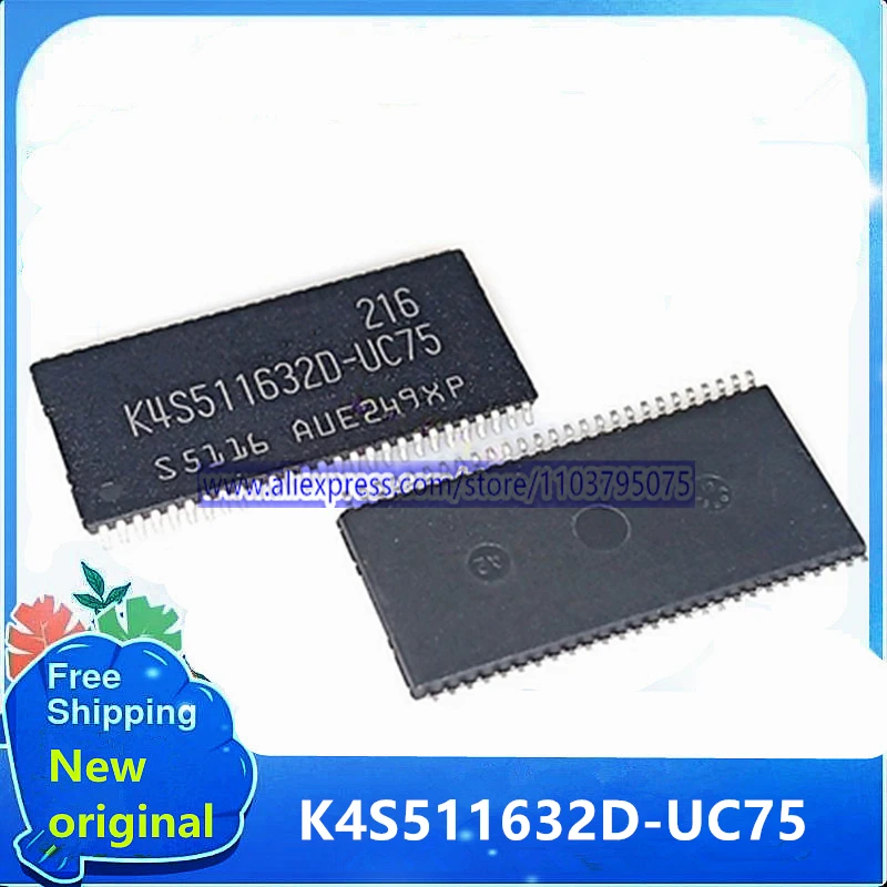 10 шт. ~ 50 шт./лот, оригинальная K4S511632D-UC75 K4S511632D, 100% новая и оригинальная память 64 м
10 шт. ~ 50 шт./лот, оригинальная K4S511632D-UC75 K4S511632D, 100% новая и оригинальная память 64 м