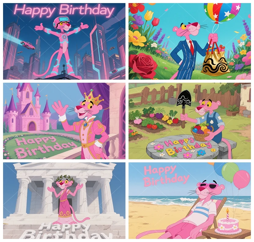 Cartoon Pink Panther Photography Pink Decoration Background Kids Children Birthday Party Backdrop Custom Baby Shower Banner Phot
Cartoon Pink Panther Photography Pink Decoration Background Kids Children Birthday Party Backdrop Custom Baby Shower Banner Phot