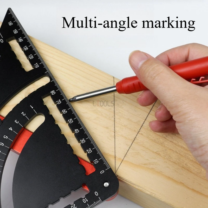 New Triangle Ruler Measurement Tool Aluminium Alloy Carpenter Tools Inch Metric Angle Ruler Speed Square Woodworking Tools
New Triangle Ruler Measurement Tool Aluminium Alloy Carpenter Tools Inch Metric Angle Ruler Speed Square Woodworking Tools