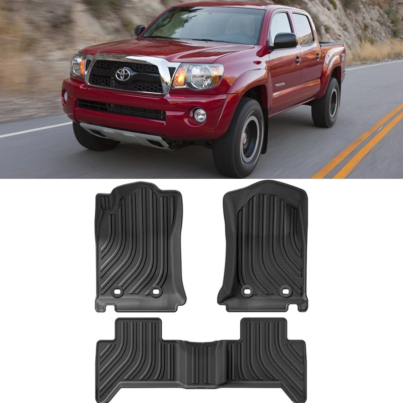 Коврики для TOYOTA Tacoma 2004-2015, коврики для автомобиля Tacoma, коврики для автомобиля Tacoma, полный комплект, отделка для Tacoma, водонепроницаемые коврики для пола
Коврики для TOYOTA Tacoma 2004-2015, коврики для автомобиля Tacoma, коврики для автомобиля Tacoma, полный комплект, отделка для Tacoma, водонепроницаемые коврики для пола