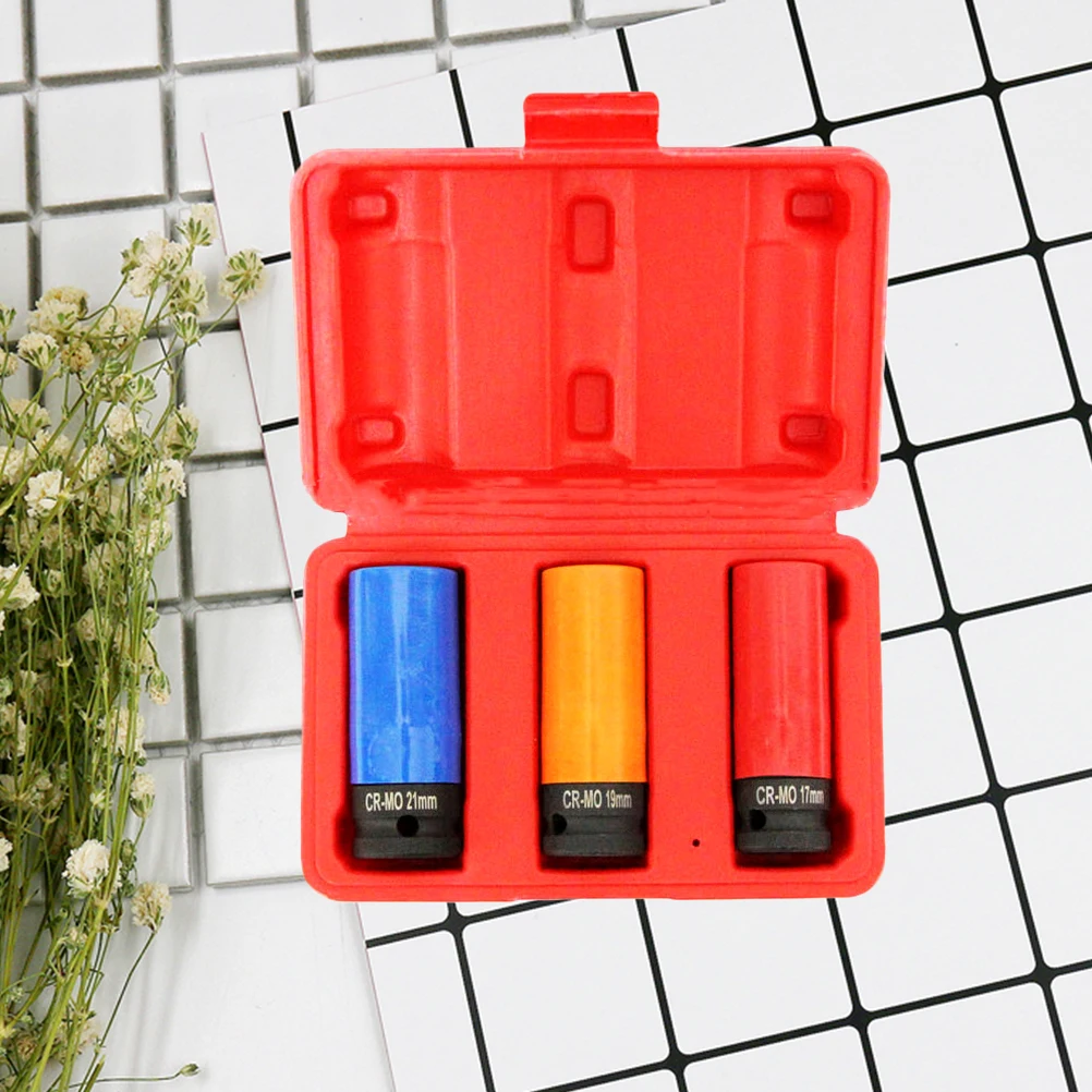 3pcs 17Mm 19Mm 21Mm Color Sleeve Alloy Thin Wall Wheel Nut Fastener Extension Car Tire Repair Tools Orange Durable Lightweight
3pcs 17Mm 19Mm 21Mm Color Sleeve Alloy Thin Wall Wheel Nut Fastener Extension Car Tire Repair Tools Orange Durable Lightweight