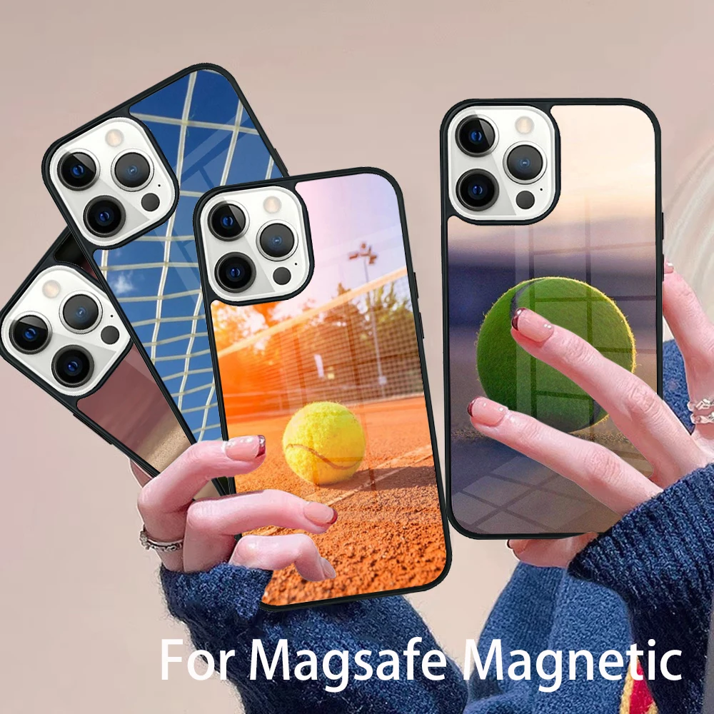 Tennis Ball Sport Phone Case Magesafe Magnetic Wireless Charge Cover For IPhone 16 11 12 13 14 15 Pro Max Plus Mini 
Tennis Ball Sport Phone Case Magesafe Magnetic Wireless Charge Cover For IPhone 16 11 12 13 14 15 Pro Max Plus Mini