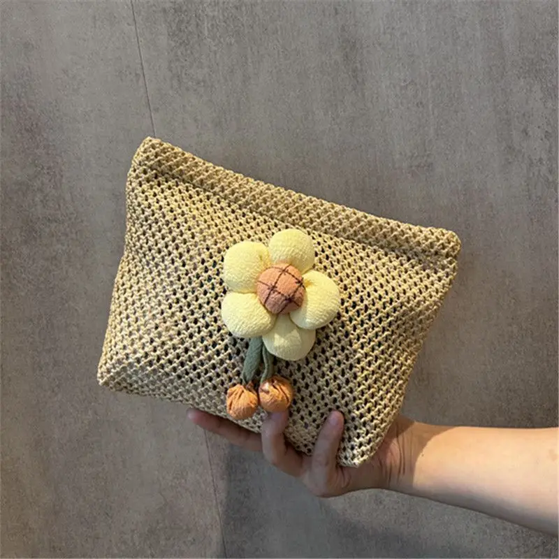 3шт косметички плетение большой емкости цветочное украшение дорожная сумка для хранения для женщин
3шт косметички плетение большой емкости цветочное украшение дорожная сумка для хранения для женщин