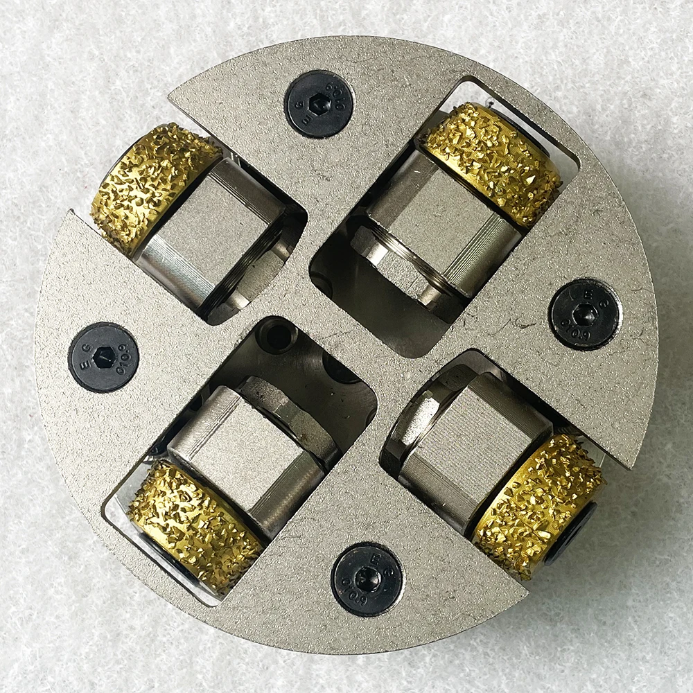 150mm Abrasive Tool Bush Hammer Alloy Litchi Roller Lychee Roller For Grinding And Polishing Stone Marble Granite Concrete Floor
150mm Abrasive Tool Bush Hammer Alloy Litchi Roller Lychee Roller For Grinding And Polishing Stone Marble Granite Concrete Floor