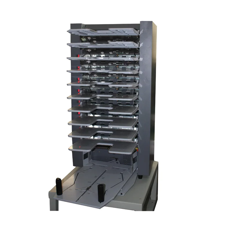 10 Bins 6 Stacks Paper Collator Machine For Efficient Document Sorting
10 Bins 6 Stacks Paper Collator Machine For Efficient Document Sorting