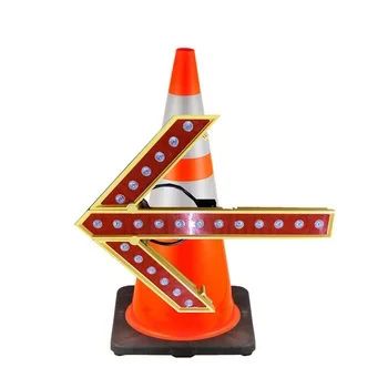 Solar LED Traffic Cone Lights with Arrow Direction Outdoor Flashing Traffic Sign Lamp and Arrow Indicator Light
Solar LED Traffic Cone Lights with Arrow Direction Outdoor Flashing Traffic Sign Lamp and Arrow Indicator Light