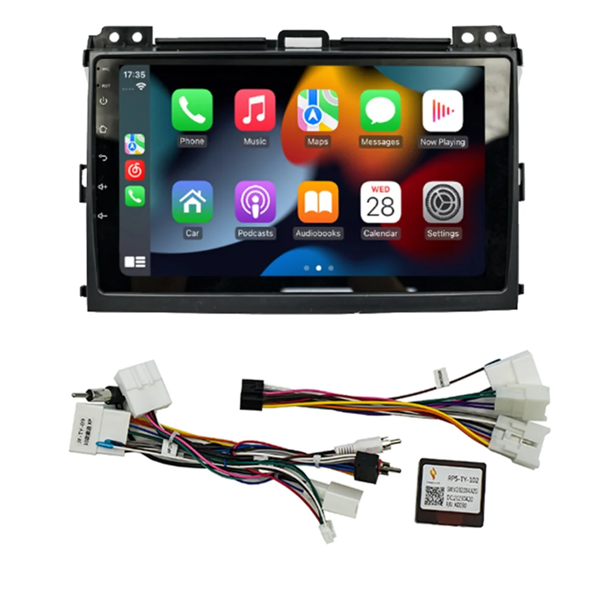 Car GPS Navigation Display Screen Wireless Carplay Android Auto MP5 Player Car Radio for Prado 2004-2009 LHD
Car GPS Navigation Display Screen Wireless Carplay Android Auto MP5 Player Car Radio for Prado 2004-2009 LHD