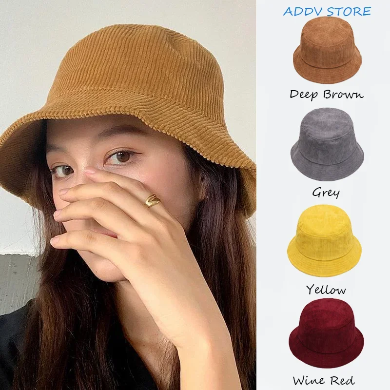 Ins Solid Colour Corduroy Fisherman's Hat Sub Men and Women Spring and Autumn Fashion Casual Hundred Take Basin Bucket Cap
Ins Solid Colour Corduroy Fisherman's Hat Sub Men and Women Spring and Autumn Fashion Casual Hundred Take Basin Bucket Cap