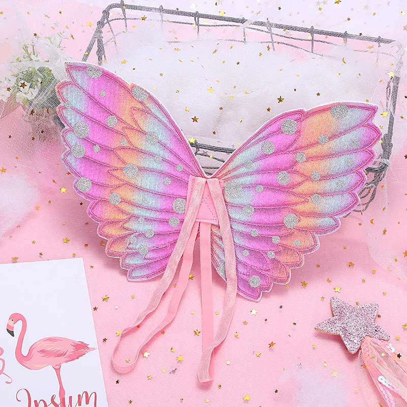 Colorful Butterfly Wings Children Princess Birthday Party Decoration Butterfly Fairy Costume Props Happy Girls Birthday Decor
Colorful Butterfly Wings Children Princess Birthday Party Decoration Butterfly Fairy Costume Props Happy Girls Birthday Decor