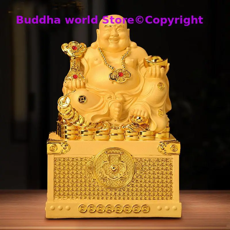2025 HOME Store Prosperous Auspicious GOOD LUCK gold Maitreya God of wealth buddha statue Good FENG SHUI
2025 HOME Store Prosperous Auspicious GOOD LUCK gold Maitreya God of wealth buddha statue Good FENG SHUI