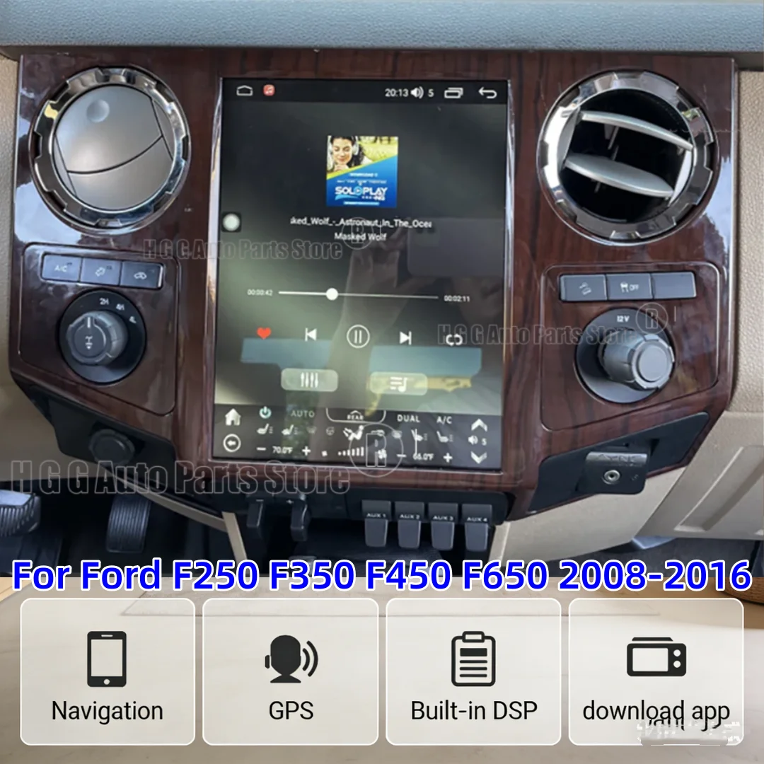 12.1-дюймовый сенсорный экран Android для Ford F250 F350 F450 F650 2008-2016, GPS, Carplay, автомобильный мультимедийный видеоплеер, стерео головное устройство
12.1-дюймовый сенсорный экран Android для Ford F250 F350 F450 F650 2008-2016, GPS, Carplay, автомобильный мультимедийный видеоплеер, стерео головное устройство