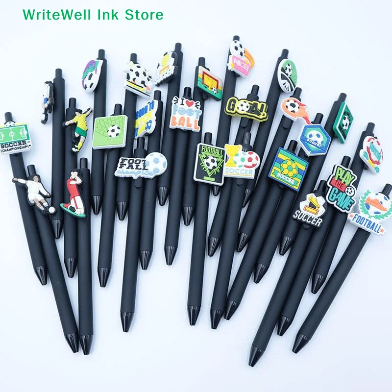 6/12Pcs Creative Football Theme Black Ink Pens Football Sports Series Writing Office Ballpoint Pen Desktop Essential Accessories
6/12Pcs Creative Football Theme Black Ink Pens Football Sports Series Writing Office Ballpoint Pen Desktop Essential Accessories