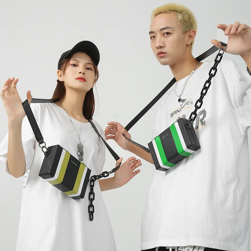 Men Mini Stripe Box Bags Personality Handbag Female Storage Bag Waterproof Washing Luggage Bag Shoulder Bags
Men Mini Stripe Box Bags Personality Handbag Female Storage Bag Waterproof Washing Luggage Bag Shoulder Bags
