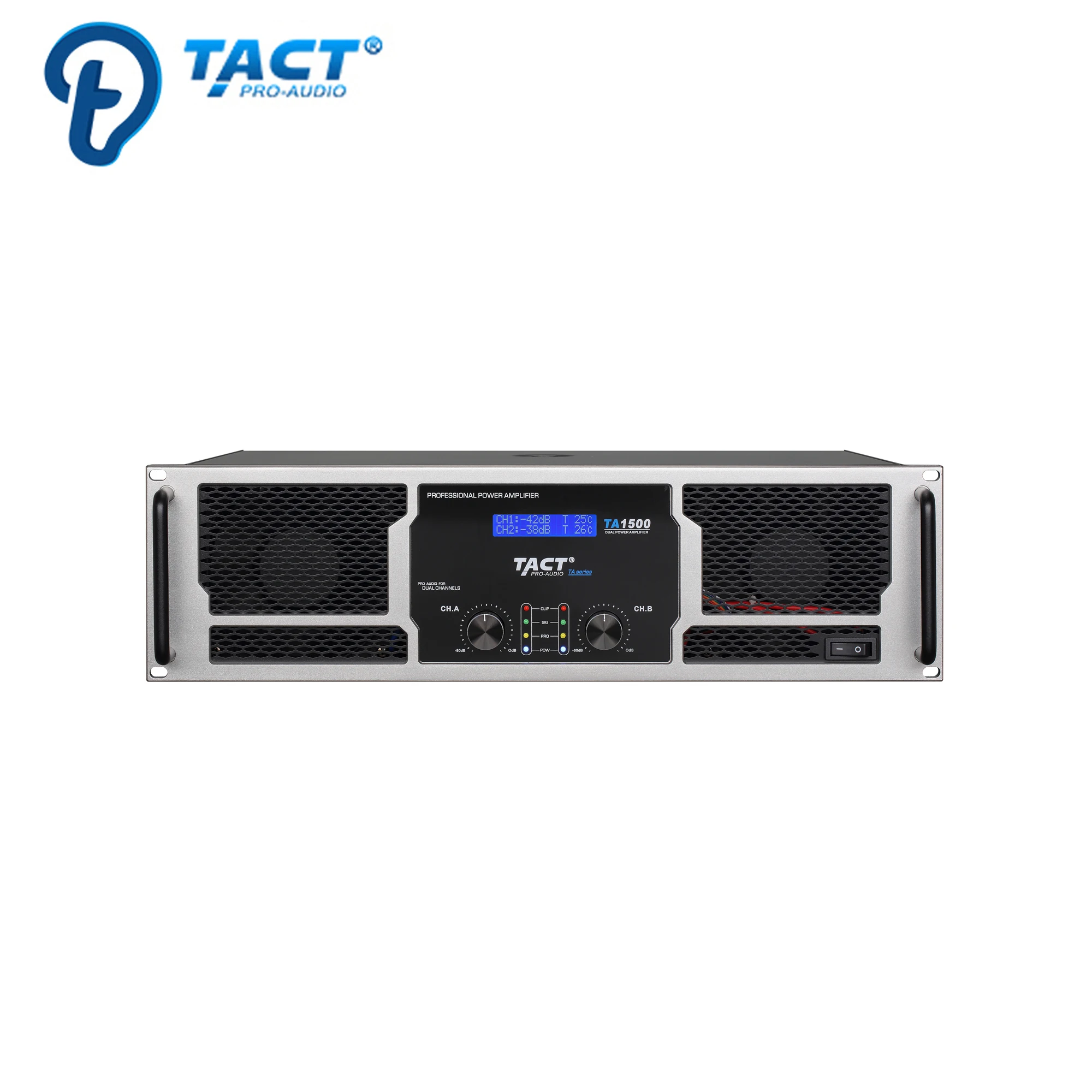 Professional TACT T1300 Class H Power Amplifier-High Power Audio Amplifier For Stage And Event Premium Sound Performance
Professional TACT T1300 Class H Power Amplifier-High Power Audio Amplifier For Stage And Event Premium Sound Performance