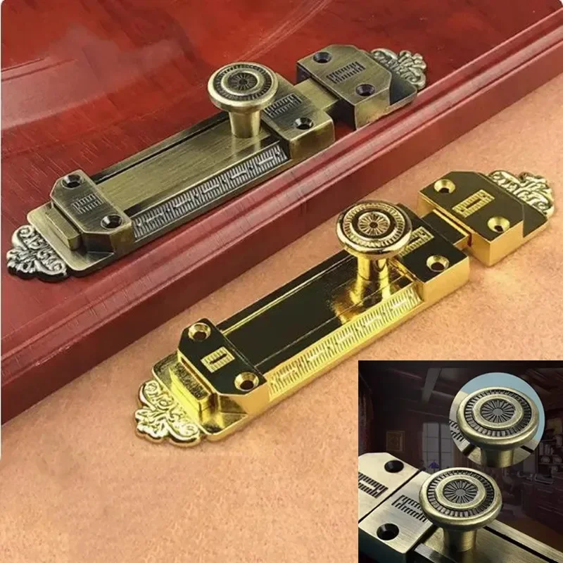 5 Inch Antique Zinc Alloy Door Latch Solid Sliding Bolts Latch Hasp Home Hardware Gate Safety Toilet Door Lock Anti-theft Lock
5 Inch Antique Zinc Alloy Door Latch Solid Sliding Bolts Latch Hasp Home Hardware Gate Safety Toilet Door Lock Anti-theft Lock