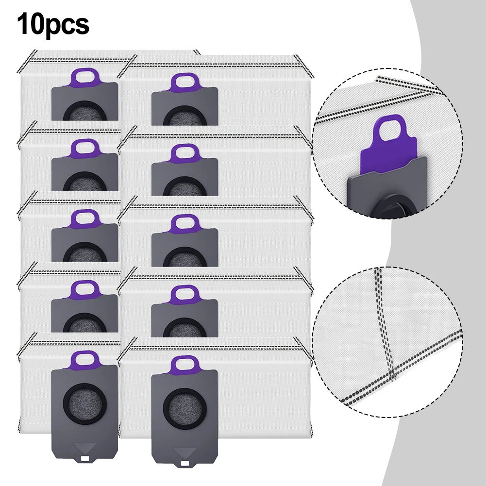 For NARWAL And For Flow Robotic Vacuum Cleaners 10pcs Large Capacity Replacement Vacuum Bags Parts
For NARWAL And For Flow Robotic Vacuum Cleaners 10pcs Large Capacity Replacement Vacuum Bags Parts