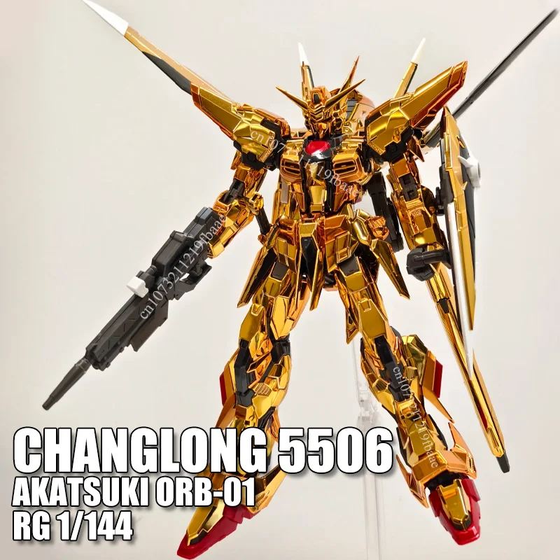 CHANGLONG 5506 AKATSUKI ORB-01 RG 1/144 Electroplate Version Toys Assembly Model Kit Action Figure Model Mecha Gifts
CHANGLONG 5506 AKATSUKI ORB-01 RG 1/144 Electroplate Version Toys Assembly Model Kit Action Figure Model Mecha Gifts