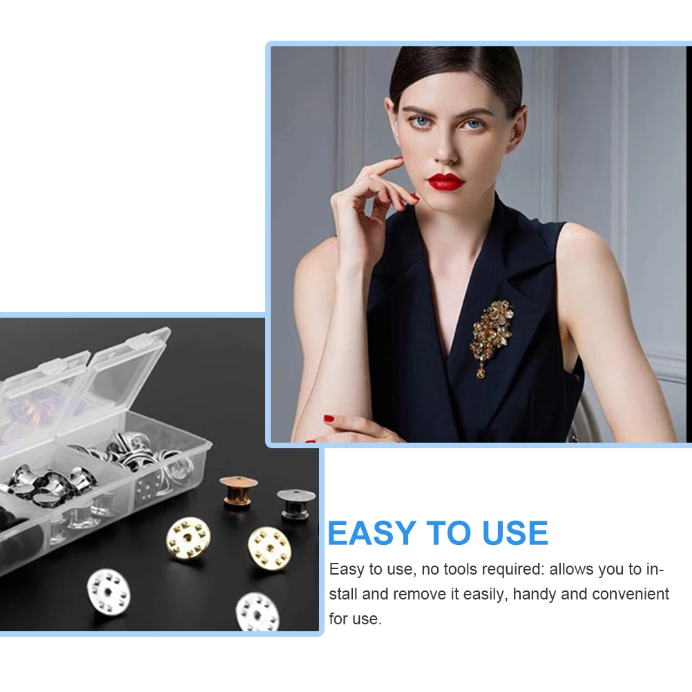 84pcs Metal Keepers Decorative Flat Round Clasp Replaceable Brooch Backs Locking Pin Backs For Badges Lapel Pins Jewelry Making
84pcs Metal Keepers Decorative Flat Round Clasp Replaceable Brooch Backs Locking Pin Backs For Badges Lapel Pins Jewelry Making