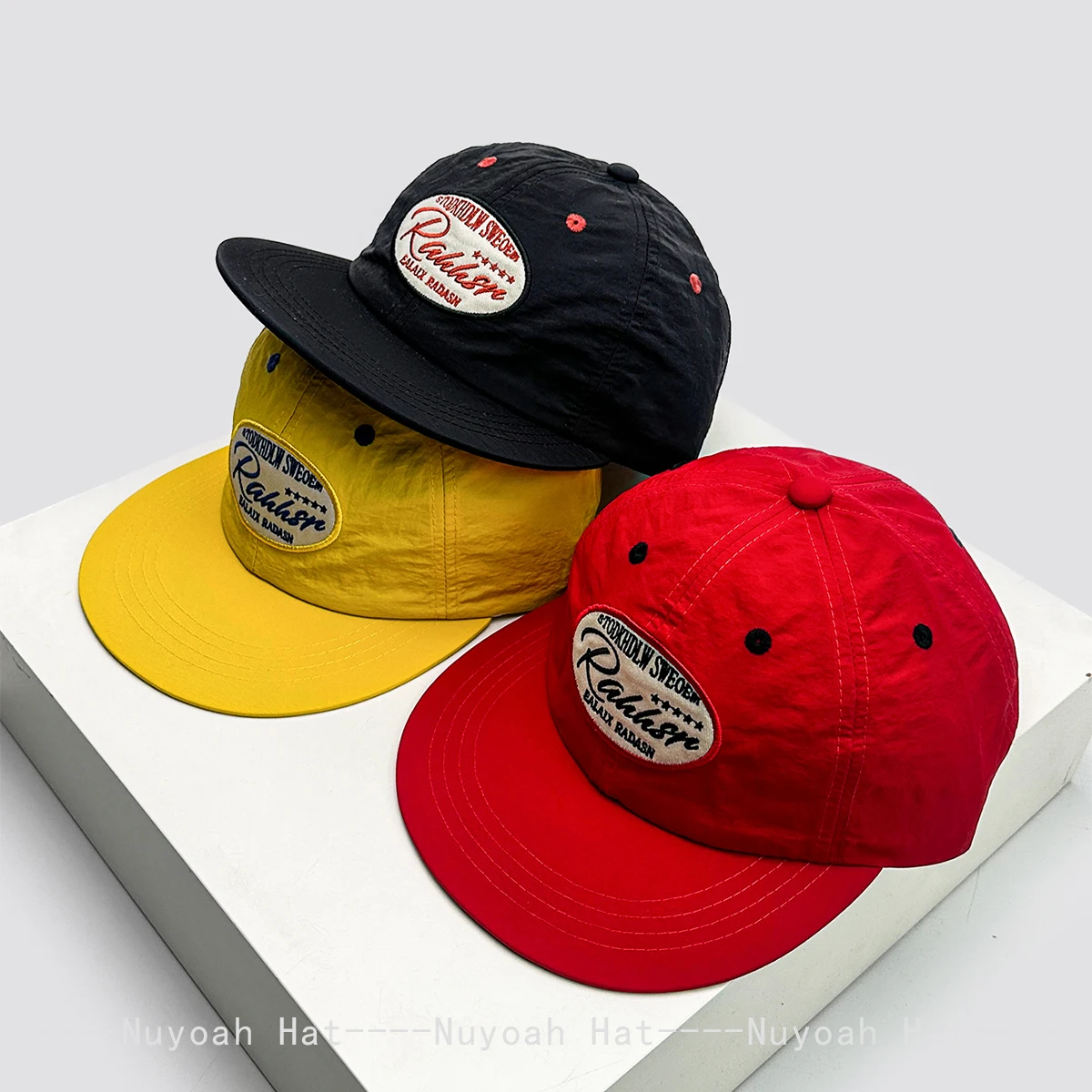Quick Drying Embroidered Letters Baseball Hats Sunshade Flat Eave New Unisex Breathable Hip-hop Niche Versatile Peaked Caps ins
Quick Drying Embroidered Letters Baseball Hats Sunshade Flat Eave New Unisex Breathable Hip-hop Niche Versatile Peaked Caps ins
