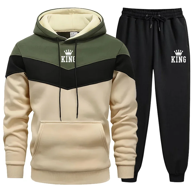 Men's Set Hot Sales Tracksuit Sportswear Man Jogging Fashion Sports Suits Daily Hoodie Comfortable Sweatshirt 2024 Tricolor Mens
Men's Set Hot Sales Tracksuit Sportswear Man Jogging Fashion Sports Suits Daily Hoodie Comfortable Sweatshirt 2024 Tricolor Mens