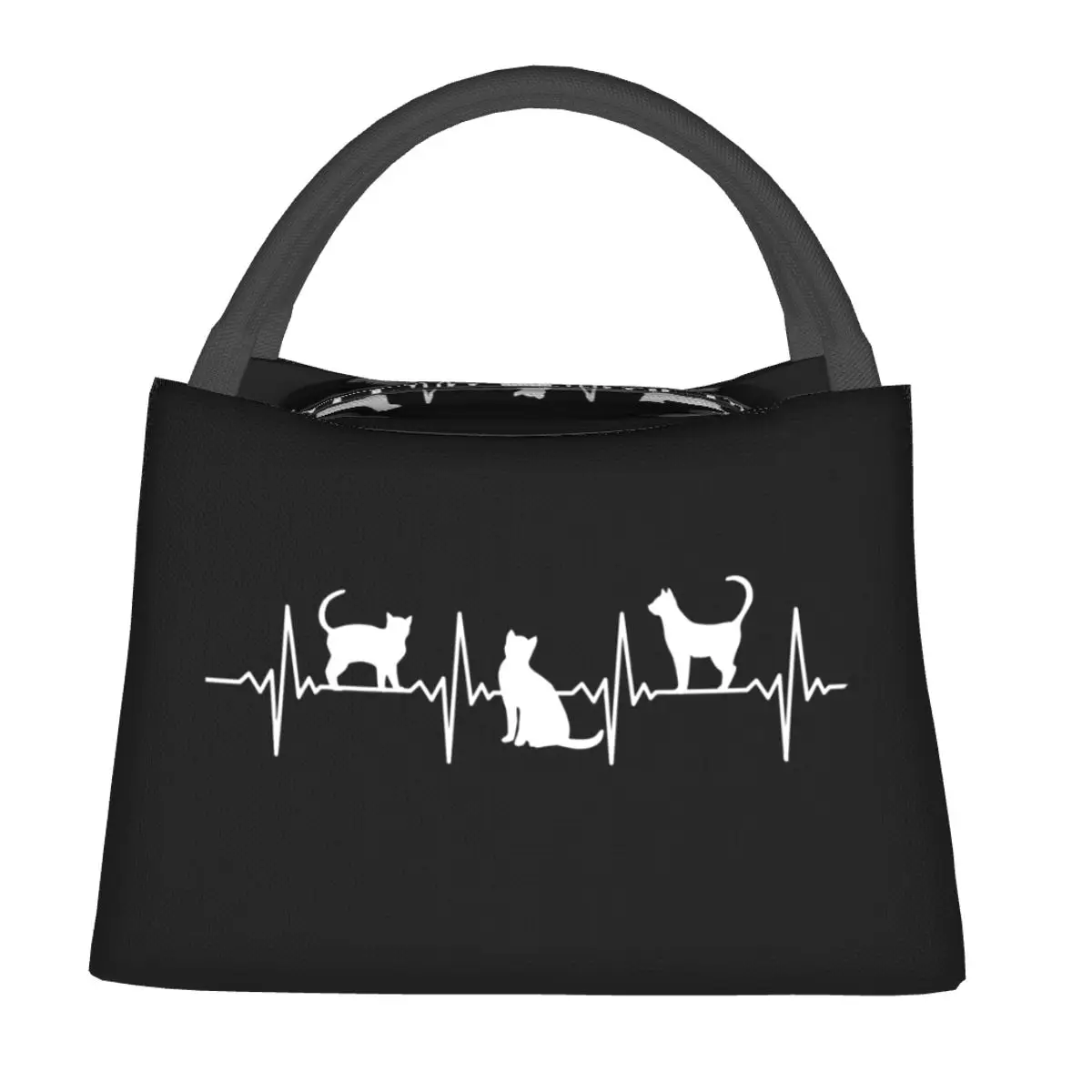 Cat Heartbeat Lunch Bag Animals Print Retro Lunch Box Picnic Convenient Tote Food Bags Print Cooler Bag
Cat Heartbeat Lunch Bag Animals Print Retro Lunch Box Picnic Convenient Tote Food Bags Print Cooler Bag